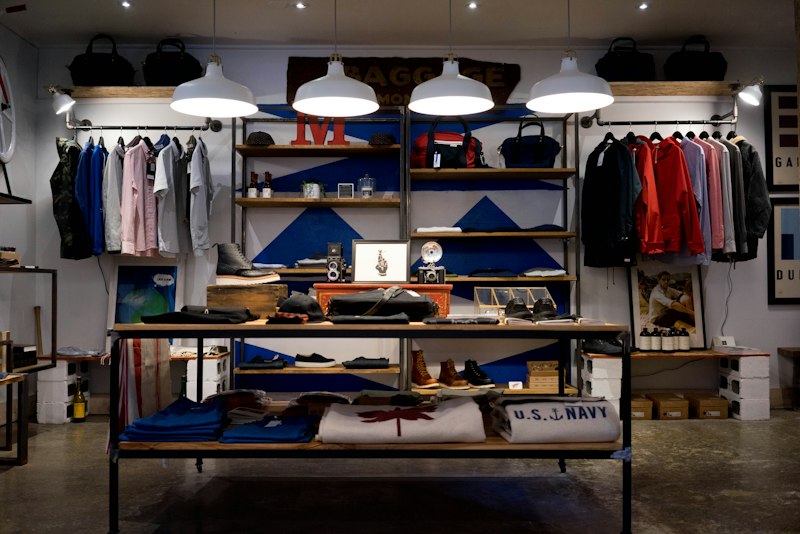 Store shelves